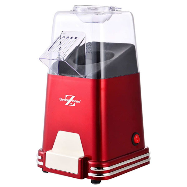 Swisshome Popcorn Maskine Party Sh 1100w Transparent One Size / EU