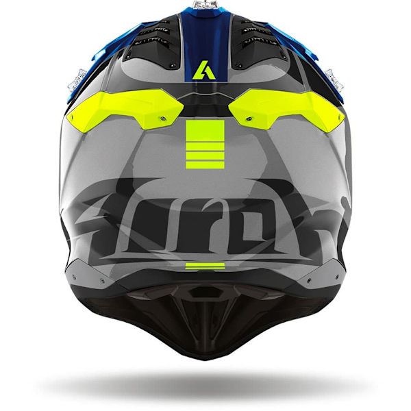 Airoh Motocross Kypärä Av3p18 Aviator 3 Push Monivärinen L