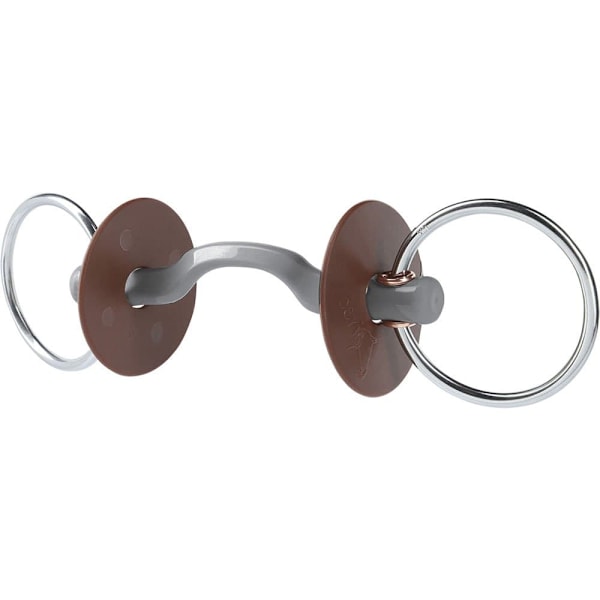 Beris Blødt Bit Snaffle Thin Konnex 7.5 Cm Søvfarvet 110 mm