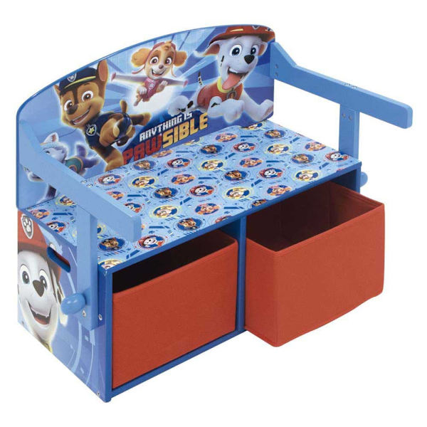 Paw Patrol 3 1 1 Säilytyspenkki Kirkas