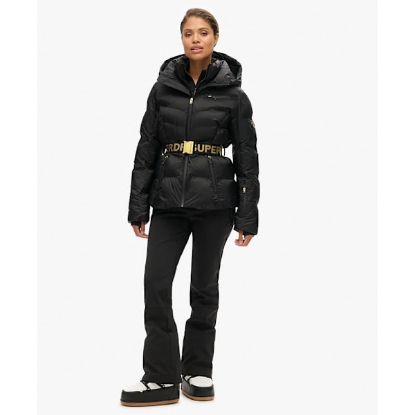 Superdry Luxe Jakke Sort M Kvinde