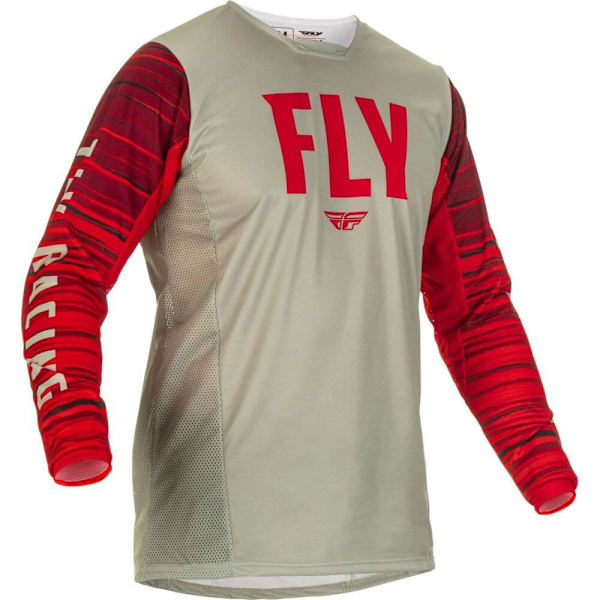 Fly Racing T-paita Kinetic Wave Harmaa M Mies