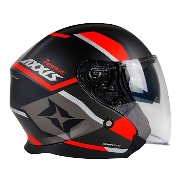 Axxis Of504sv Mirage Sv Damasko B5 åben Hjelm Flerfarvet S