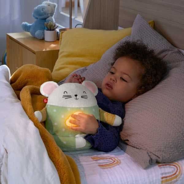 Fisher Price Portugisisk Version Teddy Meditation Mouse Gul