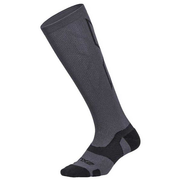 2xu Lange Strømper Vectr Light Cushion 38-43 Cm Grå EU 38-41 1/2 Mand
