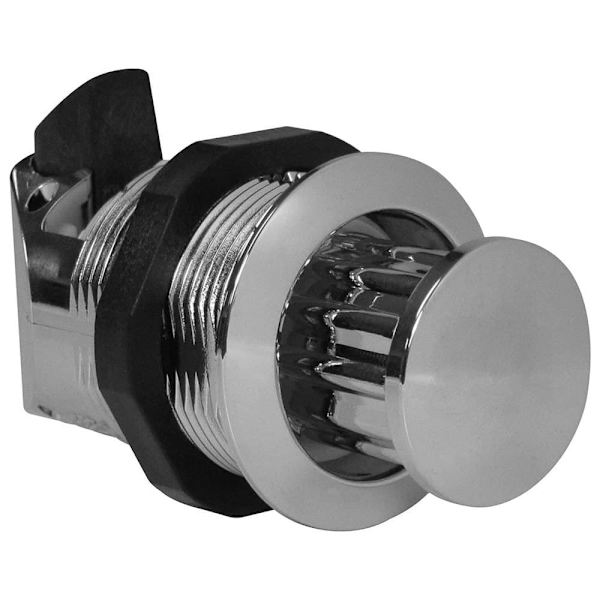 Teak Isle Spärr Push/twist Silver