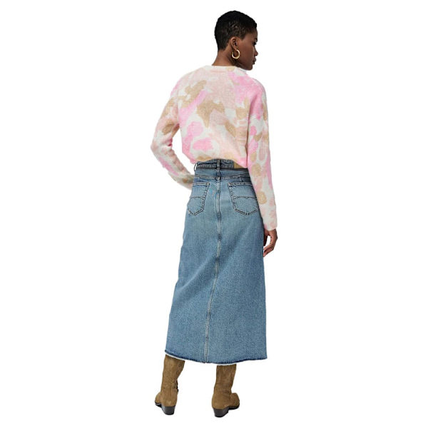 Salsa Jeans 21008776 Kort Kjol Blå 30 Kvinna