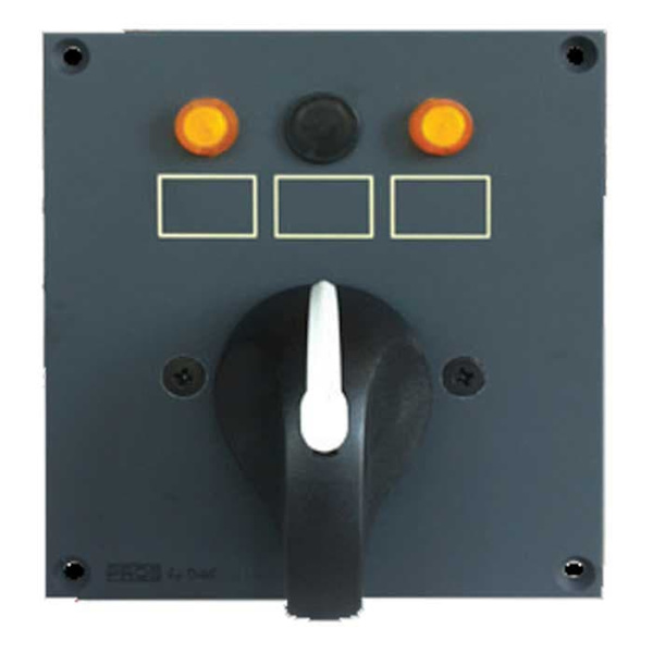Pros 40a 2p 3 Pos Vælger Modul Transparent
