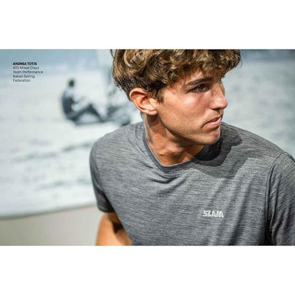Slam Active Merino T-shirt Grå XS Mand