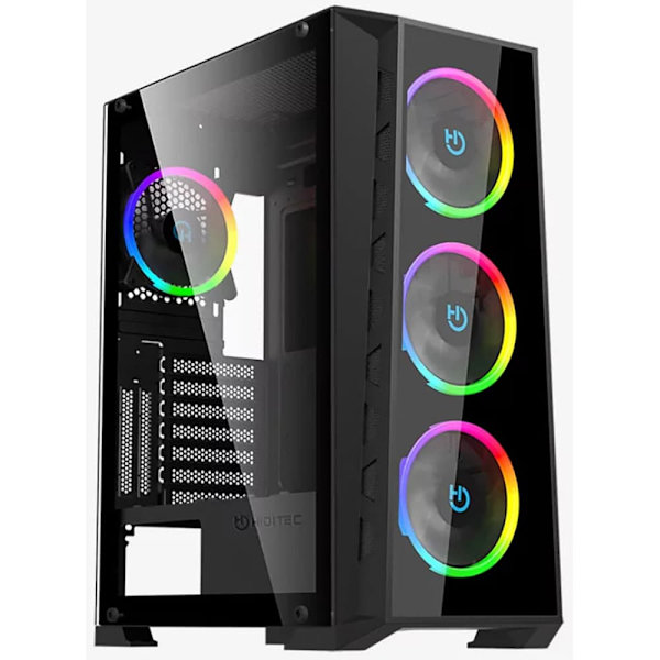 Hiditec Mh12 Pc-tornfodral Svart
