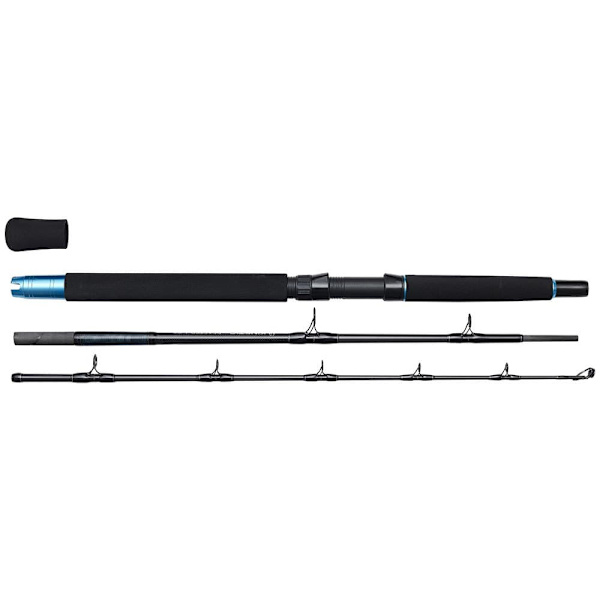 Kinetic Trollingkombination Beaster Ct Svart 1.83 m / 100-400 g