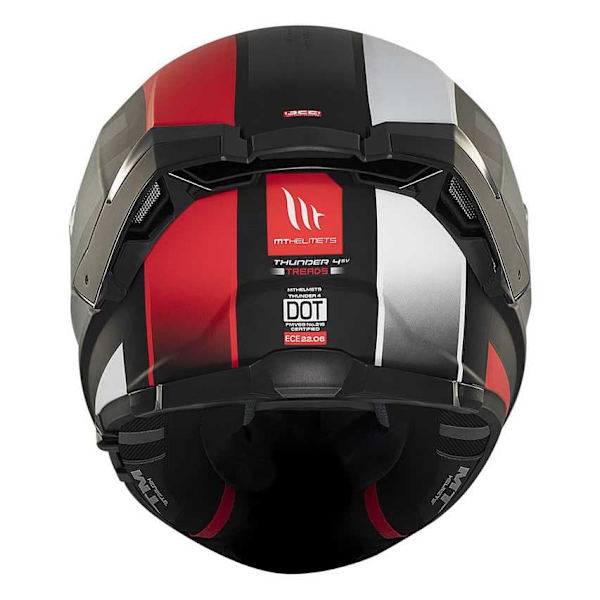Mt Helmets Thunder 4 Sv Threads Hjelm  M