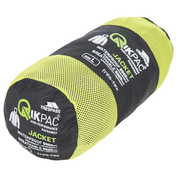 Trespass Qikpac X Jakke Sort L Mand