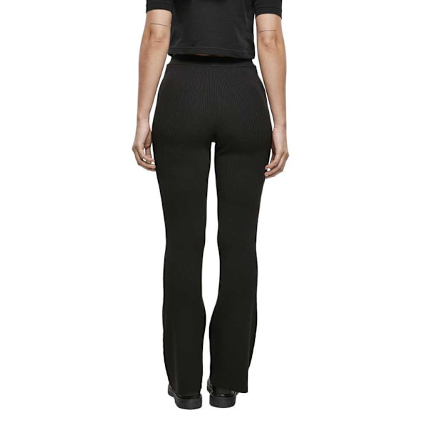 Urban Classics Knit Leggings Sort M Kvinde