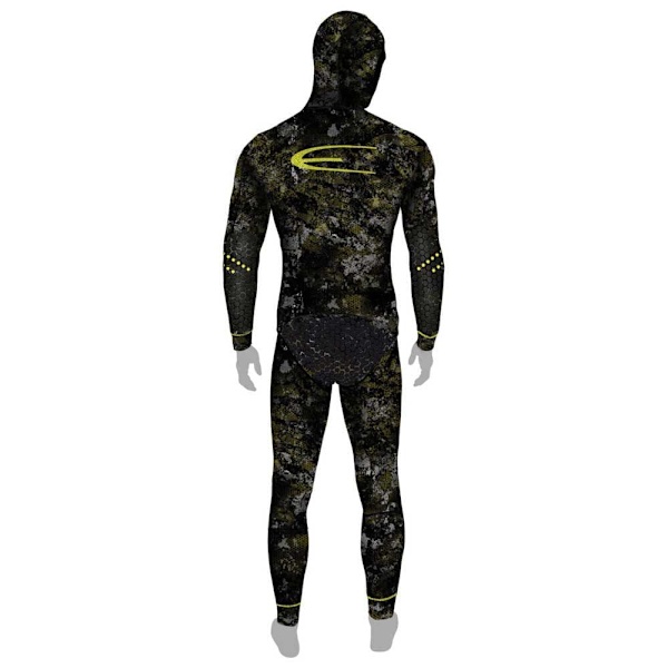 Epsealon Spearfishing Jakke Tactical Stealth 5 Mm Sort L