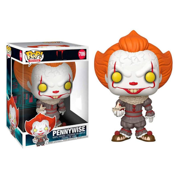 Funko Pop It Chapter 2 Pennywise With Boat 25 Cm Flerfarvet