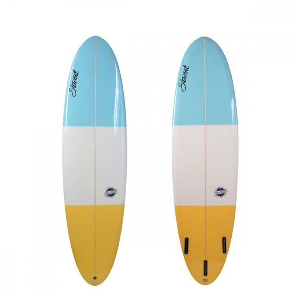 Stewart Surfbræt Fun 7´0´´ Blå 213.4 cm