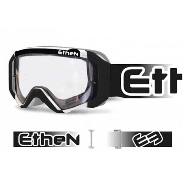 Ethen 05r Primis Offroad-glasögon Svart Clear/CAT1