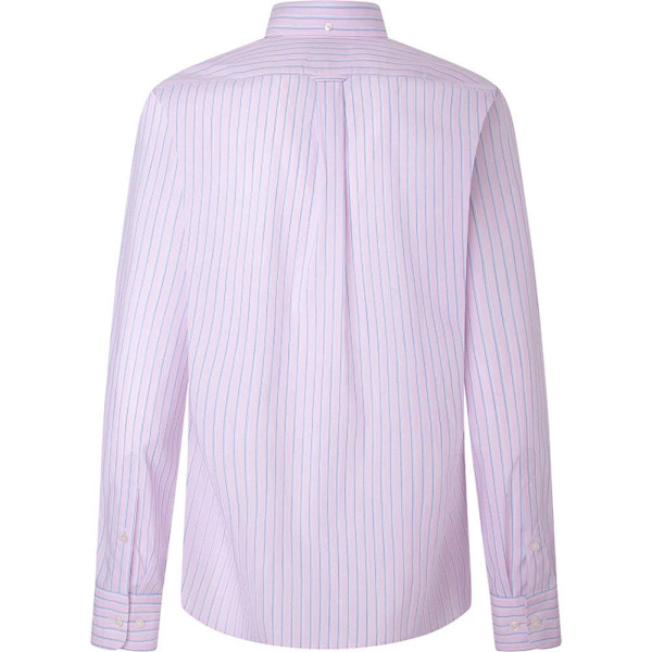 FaÇonnable Lang ærmet Skjorte Fm301764 Lilla 2XL Mand