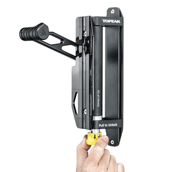 Topeak Swing Up Dx Seinäteline Pyörille Musta