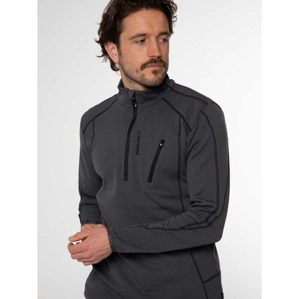 Protest Fleece Humans Sort XL Mand