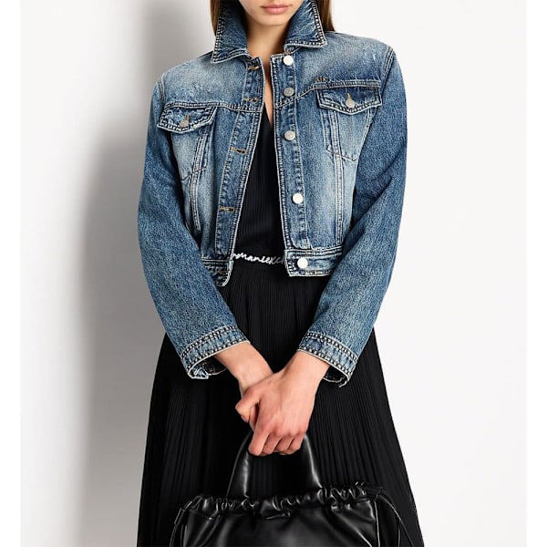 Armani Exchange Ærmeløs Kjole 6rya09_yn3pz Sort S Kvinde