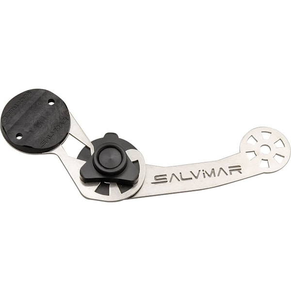 Salvimar Action Cam Inox Stirrup Musta,Hopeinen