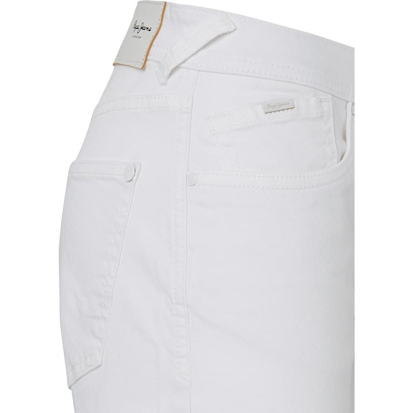 Pepe Jeans Poppy Shorts Pl801000ta8-000/ Vit 29 Kvinna