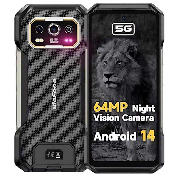 Ulefone Armor 27 Pro 5g 12gb/256gb 6.7´´ Sort
