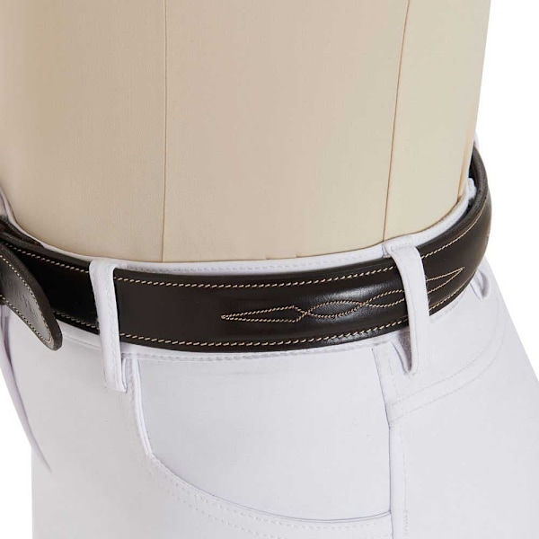 Equestro Double Stitching Bälte  65 cm