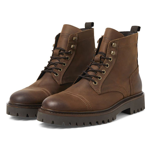 Jack & Jones Enzo Leather Saappaat Ruskea EU 44 Mies