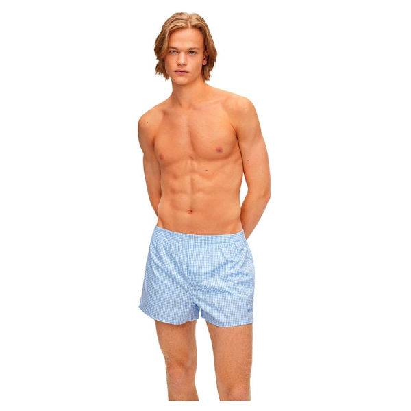 Boss Cw Boxers 2 Enheter Blå L Man