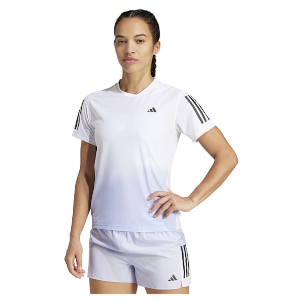 Adidas Own The Run Climacool Colorblock T-shirt Med Korte ærmer  M Kvinde