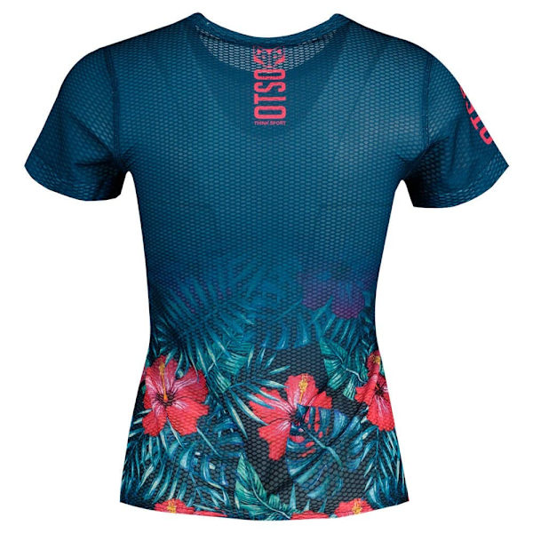 Otso Ærmeløs T-shirt Singlet Hvid,Blå XS Kvinde