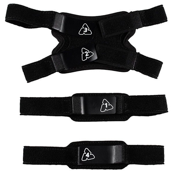 Leatt Straps Kit All C-frame Junior Musta