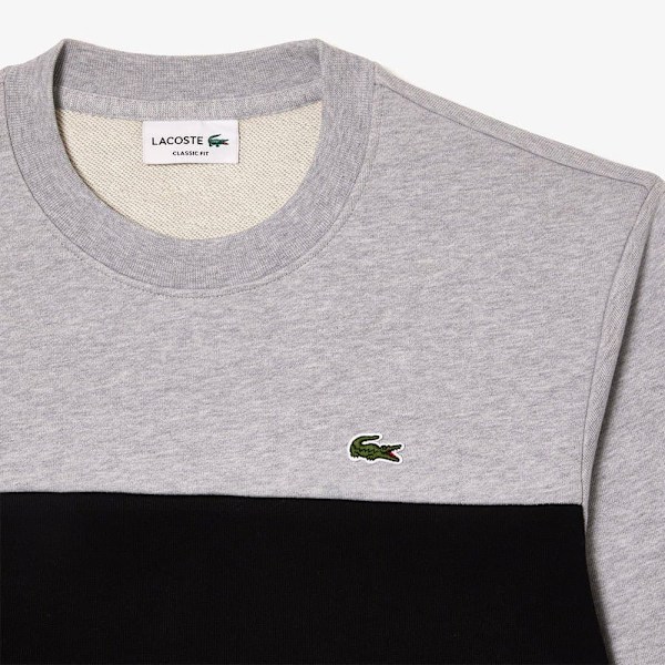 Lacoste Sweatshirt Sh1433 Grå M Mand