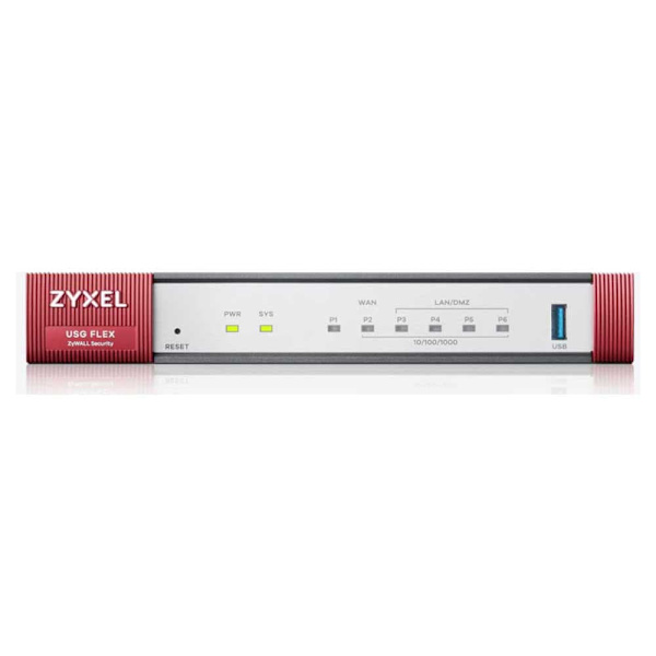 Zyxel Firewall Router Usgflex100-eu0111f Rød