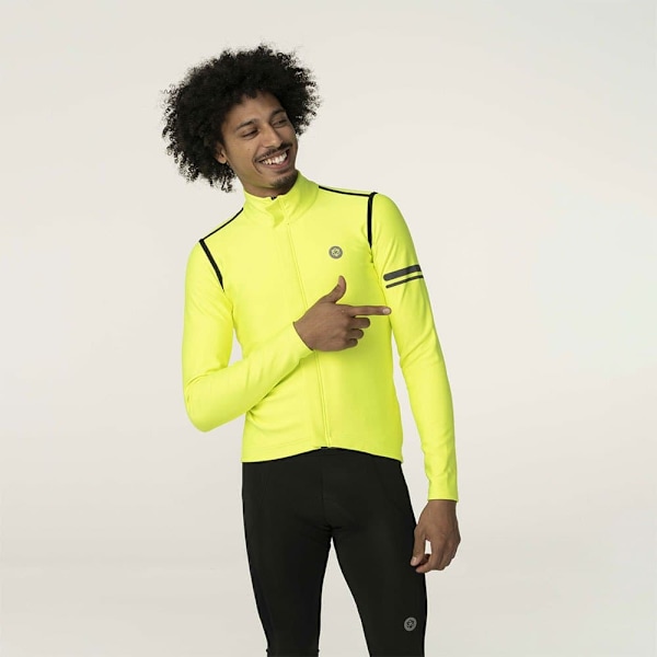 Agu Performance Rain Långärmad Trikå Gul 2XL Man
