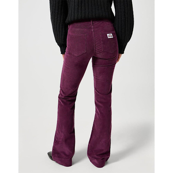 Wrangler Flare Jeans Lila 29 / 32 Kvinna