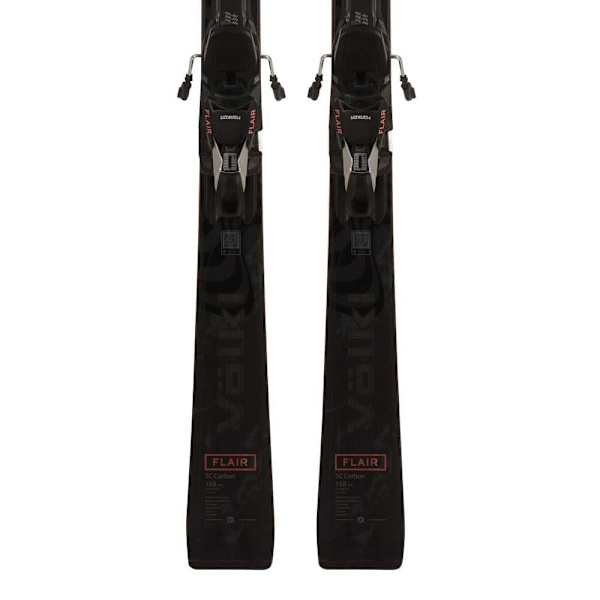 Volkl Flair Sc Carbon+vmotion 11 Tcx Alpint Skidpaket För Damer Svart 158