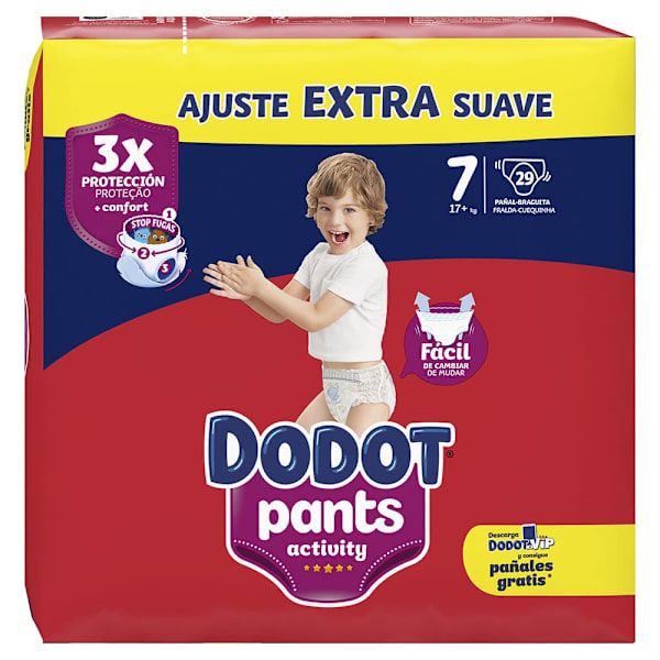 Dodot Bleer Bukser Aktivitet Ekstra Størrelse 7 29 Enheder