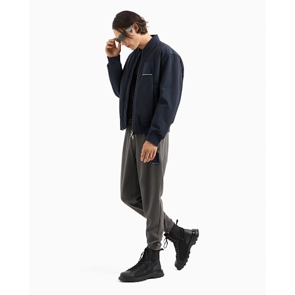 Armani Exchange 6dzb20-zn5mz Jakke Blå S Mand