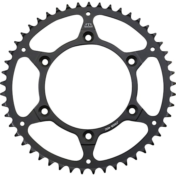 Jt Sprockets Stål Baghjul 520 Sc Jtr808.49sc Sort 49t