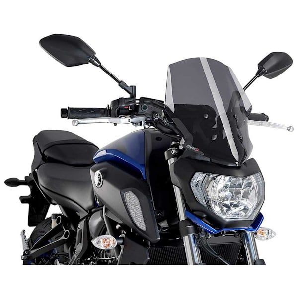 Puig Tuulilasi Yamaha Mt- Carenabris New Generation Touring 07 Musta