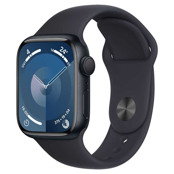 Apple Watch Series 9 Gps+cellular Sport 41 Mm Sort M-L