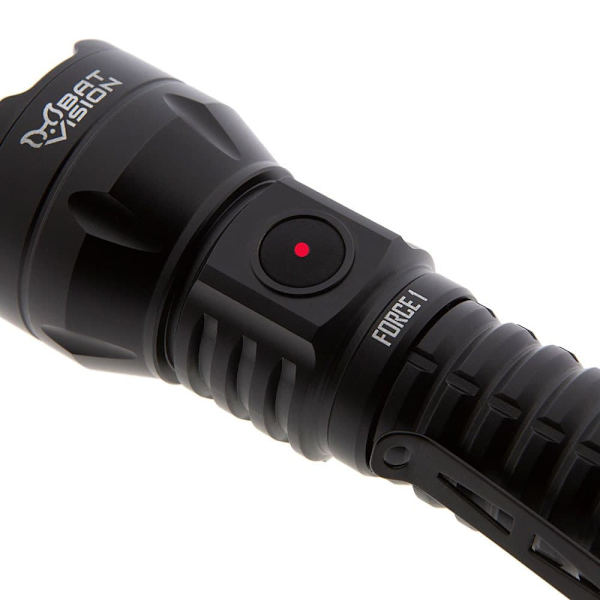 Bat Vision Led Lommelygte Force One Søvfarvet 1000 Lumens