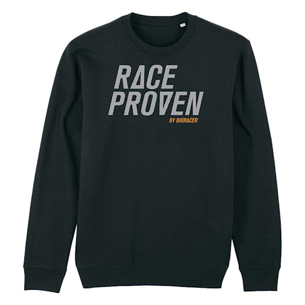 Bioracer Sweatshirt Race Proven Sort XL Mand