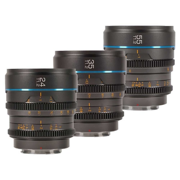Sirui Optical Linse Kit Nightwalker 24-35-55 Mm 1.2 X