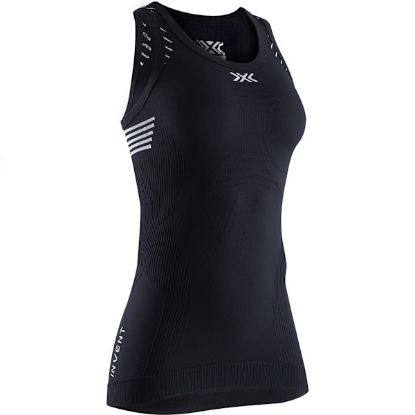 X-bionic Invent Ærmeløs Baselayer Sort XS Kvinde