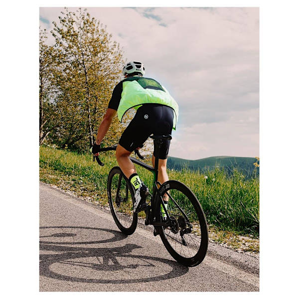 Bicycle Line Gilet Stelvio Gul XL Man
